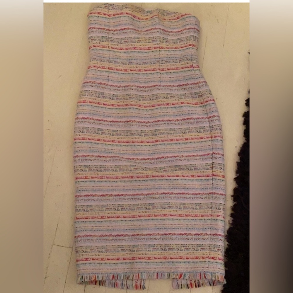 Ndb Rosalie Multicolor Strapless Dress View 4